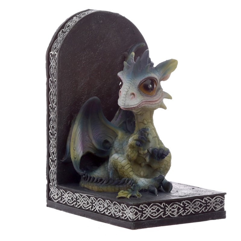 Cute Baby Sweet Dreams Pair of Dragon Bookends DRG475