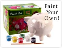 Paint Your Own Money Bank
