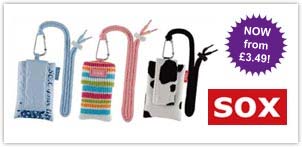 SOX Gadget covers great for MP3s and Mobiles