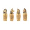  Gold Egyptian Canopic Jar 