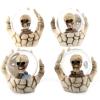  Skull Water ball in Skeleton Hand 