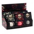 Dropship Fashion & Beauty Accessories - Handmade Bath Bomb in Gift Box - Skulls and Roses