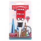 Dropship Souvenirs & Seaside Gifts - Novelty Ceramic Bottle Stopper - London Icons Routemaster Bus