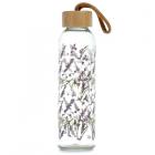 Water Bottles & Lunch Boxes - Reusable Glass Water Bottle - Lavender Fields Pick of the Bunch