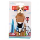 Dropship Dog Themed Gifts - Novelty Bottle Stopper - British Bulldog