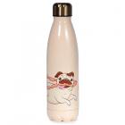 Water Bottles & Lunch Boxes - Reusable Stainless Steel Insulated Drinks Bottle 500ml - Mopps Pug