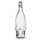 Water Bottles & Lunch Boxes - Skull Shaped Water Bottle 1L - Skulls & Roses