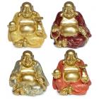 Dropship Buddha & Ganesh - Decorative Ornament - Mini Lucky Glitter Chinese Laughing Buddha 8cm