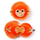 Travel Pillows & Accessories - Relaxeazzz Travel Pillow & Eye Mask - Adoramals Orangutan