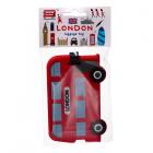 Dropship Souvenirs & Seaside Gifts - PVC Luggage Tag - London Souvenir London Bus