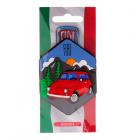 Dropship Souvenirs & Seaside Gifts - PVC Magnet - Fiat 500 Dolomite Mountains