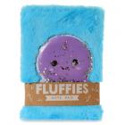 Fluffy Plush A5 Notebook - Adoramals Octopus