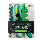 Spiral Bound A5 Lined Notebook - Dinosauria