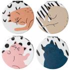 Dropship Fashion & Beauty Accessories - Leatherette Compact Mirror - Cat's Life