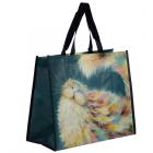 Reusable Shopping Bags - Rainbow Cat Kim Haskins Reusable Shopping Bag
