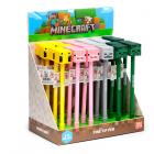 New Dropship Products - Fine Tip Pen - Minecraft (Pig/Bee/Zombie/Skeleton)