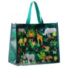 Dropship Zoo & Wildlife Themed Gifts - Recycled RPET Reusable Shopping Bag - Animal Kingdom