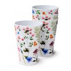 Dropship Garden Gifts & Planters - Recycled RPET Set of 4 Picnic Cups - Nectar Meadows