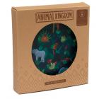 Dropship Zoo & Wildlife Themed Gifts - Recycled RPET Set of 4 Picnic Plates - Animal Kingdom