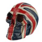 Skull Union Jack Head Ornament