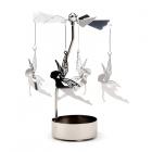 Dropship Fairies & Unicorns - Spinning Tea Light Carousel Candle Holder - Fairy