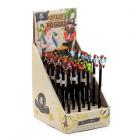 Dropship Stationery - Pencil with PVC Topper - Jolly Rogers Pirates