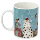 Dropship Christmas - Porcelain Mug - Jan Pashley Christmas Dogs