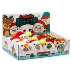 Novelty Toys - Fun Kids Squeezy Polyester Toy - Festive Friends Christmas