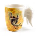 Novelty Ceramic Angel Wings Mug with Decal