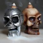 Backflow Incense Burner - Small Skull