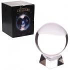 Decorative Mystical 14cm Crystal Ball with Stand