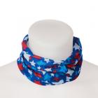 Stars Purple Neck Scarf Face Covering 