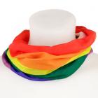 Rainbow Neck Scarf Face Covering