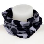 Grey Camouflage Neck Scarf Face Covering