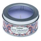 Goloka Wax Candle Tin - Lavender
