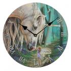 Decorative Fairy Whispers Lisa Parker Unicorn Wall Clock