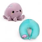 2-in-1 Swapseazzz Travel Pillow and Plush Toy - Wendy the Octopus Adoramals Ocean