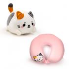 Novelty Toys - 2-in-1 Swapseazzz Travel Pillow and Plush Toy - Lola the Cat Adoramals
