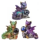 Dropship Dragon Figurines & Statues - All Seeing Orb Elements Dragon Figurine