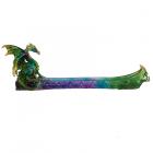 Metallic Rainbow Dragon Ashcatcher Incense Burner