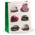 Dropship Gift Bags & Boxes - Gift Bag (Large) - Fiat 500 Retro Repeat