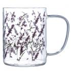 Glass Mug - Lavender Pick of the Bunch