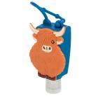 Dropship Fashion & Beauty Accessories - Highland Coo Cow Gel Hand Sanitiser and Holder