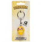 Novelty Collectable Yellow Japanese Daruma Doll Keyring