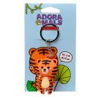 3D PVC Keyring - Adoramals Alfie the Tiger