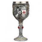 Collectable Decorative Crusader Knight Goblet