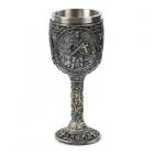 Decorative Goblet - Knight and Castle