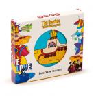 Dropship Kitchenware - Set of 4 Cork Novelty Coasters - The Beatles Yellow Submarine