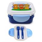 Bento Clip Lock Lunch Box with Cutlery - Adoramals Highland Coo
