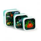 Water Bottles & Lunch Boxes - Lunch Boxes Set of 3 (M/L/XL) - Animal Kingdom
